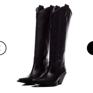 Toral High Black Leather boots size 41